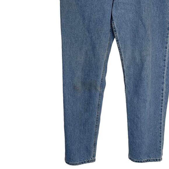 Eddie Bauer Women's size 12 Vintage 100% cotton High rise Tappered blue Jeans - Picture 4 of 9